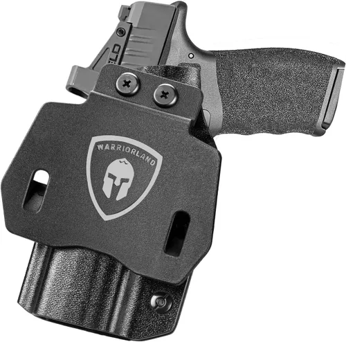 Miniatura 13 de WARRIORLAND Funda OWB Kydex con corte óptico, ajuste seleccionado para Glock 17/19/19X/43/43X MOS, sin riel 1911, Hellcat/Hellcat Pro, Taurus Glock