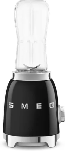 Miniatura 3 de SMEG Licuadora personal estilo retro de los años 50 con perilla retroiluminada y dos botellas de 20.3 fl oz sin BPA