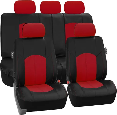 Miniatura 10 de Set completo fundas para asiento de coche FH Group, Negro