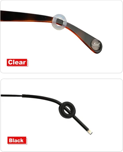 Miniatura 7 de MOLDERP Agarre de Oreja para Gafas - Retenedor de Funda de Patilla de Anteojos, Retenedores de Gafas Antideslizantes de Comodidad Para Anteojos