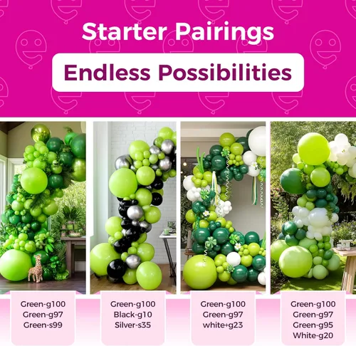 Miniatura 66 de Bezente - Globos de 5 pulgadas de látex redondos pequeños para revelación de género, despedidas de soltera, cumpleaños, bodas y aniversarios, aptos