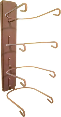 Miniatura 3 de American Made - Perchero para sombreros de vaquero de 4 niveles, soporte para sombreros de cuatro niveles, acero con recubrimiento en polvo