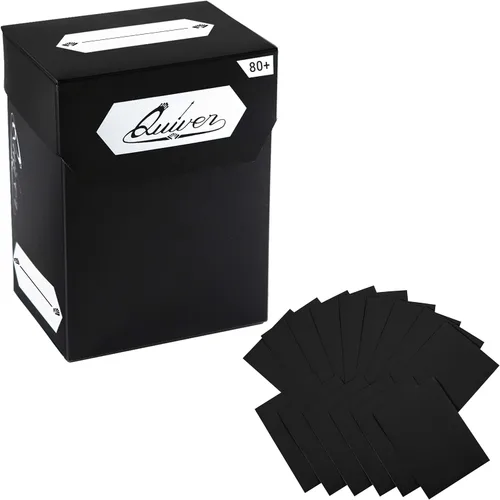 Miniatura 12 de Quiver Time Más de 100 bloques de cartas coleccionables estándar para MTG Deck y otras tarjetas TCG, juego de 5 cajas de cartas Commander con 2 rojo