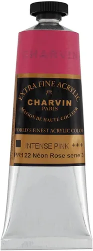 Miniatura 46 de Charvin Pintura acrílica profesional extrafina – verde absenta, tubo de 2.1 fl oz, pigmentos de triple fresado, resistente a la luz, pinturas