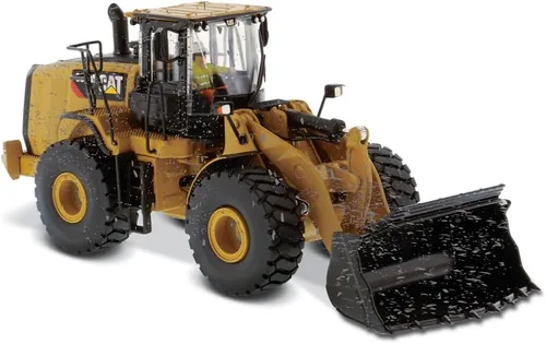 Miniatura 2 de Diecast Masters - Cargador de ruedas mediano desgastado 1:50 Caterpillar 966M - Serie desgastada - 85703