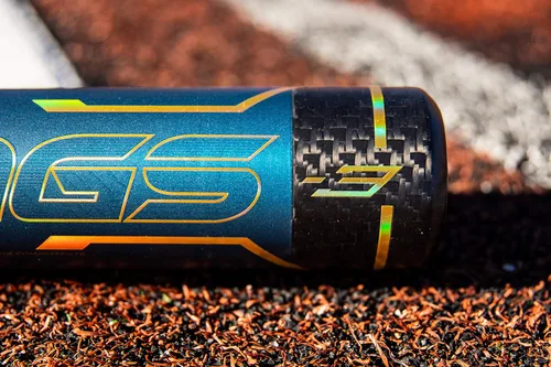 Miniatura 12 de Rawlings Bate de béisbol VELO BBCOR -3 gota 1 pieza aleación, tapa de extremo compuesto