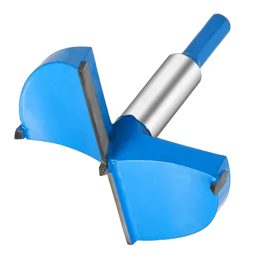 Miniatura 9 de Forstner Broca de taladro de 1.65 pulgadas / 1.654 in para carpintería, brocas de perforación de madera de carburo con mango hexagonal de 2/5