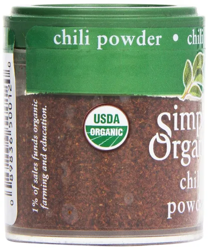 Miniatura 8 de Simply Organic, Mini chile en polvo, 0.60 oz