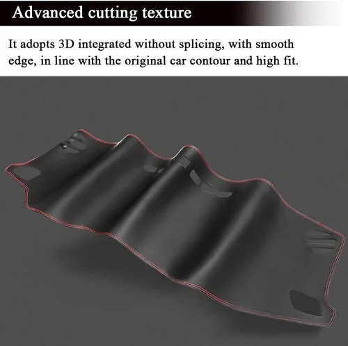 Miniatura 3 de Rifoda Para Toyota Corolla Dash Board Cover Mat Fit para Corolla 2018 2017 2016 2015 2014 Material de cuero Tablero de instrumentos Parasol Cubierta