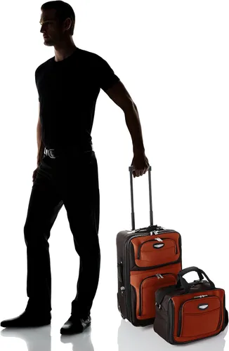Miniatura 6 de Travel Select Amsterdam - Equipaje vertical y expansible con ruedas, Naranja