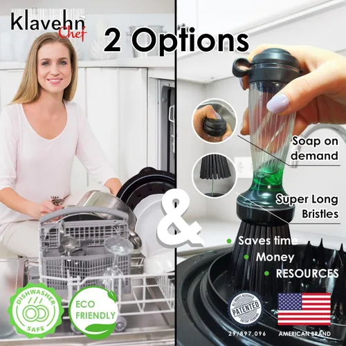 Miniatura 9 de American Brand - Trituradora de pollo de 3 capas con placa desmontable + cepillo especial, doble antideslizante, sin BPA, resistente al calor, apta