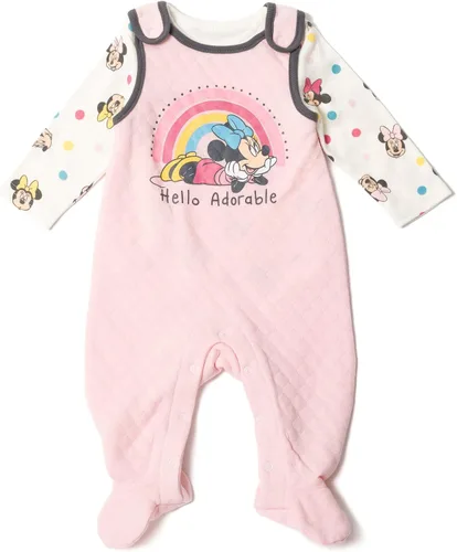 Miniatura 3 de Disney Minnie Mouse - Body acolchado de felpa francesa para bebé recién nacido a bebé