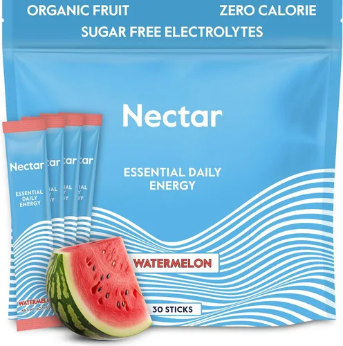 Miniatura 13 de Nectar Energy Booster - Cafeína Orgánica, B12 y Electrolitos - Sin Azúcar y Cero Calorías – Café Saludable, Bebida Energética y Alternativa a