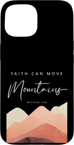 Miniatura 6 de iPhone 12/12 Pro Faith Can Move Mountains - Funda cristiana inspiradora Mateo 17 20