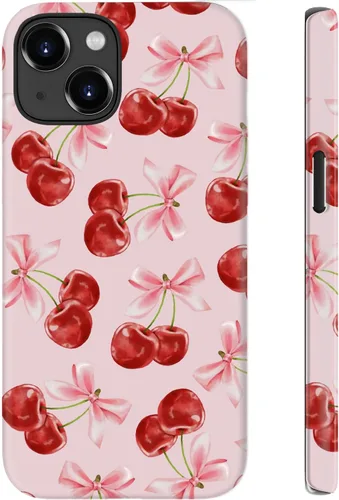 Miniatura 34 de Funda para iPhone 12 Mini, compatible con carga inalámbrica, protección de doble capa con elegante diseño de flores silvestres, silicona suave +
