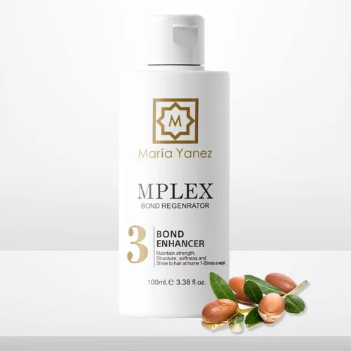 Miniatura 9 de MPLEX 1&2, crema de tratamiento capilar, regenerador de bonos y estabilizador de enlaces, para uso profesional, tratamiento químico, cabello dañado