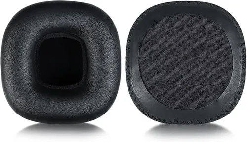 Miniatura 2 de Mid ANC - Almohadillas de repuesto compatibles con auriculares Marshall Mid ANC Active Noise Cancelling On-Ear, color negro con clip