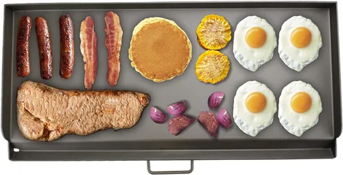 Miniatura 7 de Plancha para estufa Camp Chef de 2 quemadores, plancha plana para accesorios de Camp Chef, sistemas de cocina al aire libre de 14 x 32 pulgadas