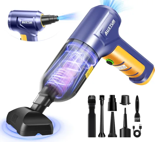 Miniatura 10 de Aspirador de coche de mano 3 en 1 de alta potencia 15000PA motor sin escobillas Aspiradora portátil de súper succión con gran resistencia