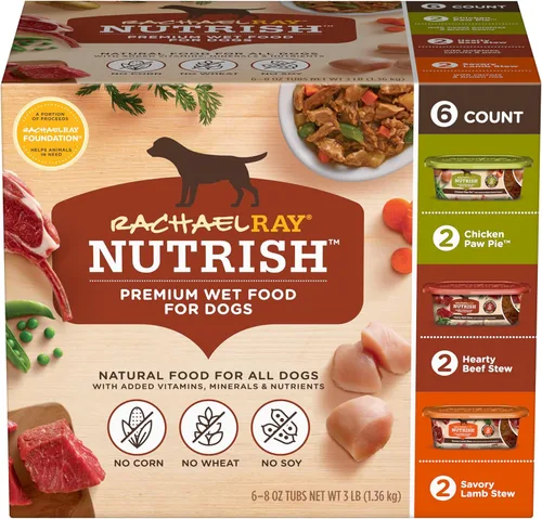 Alimento natural húmedo para gatos Rachael Ray Nutrish, Paquete variado