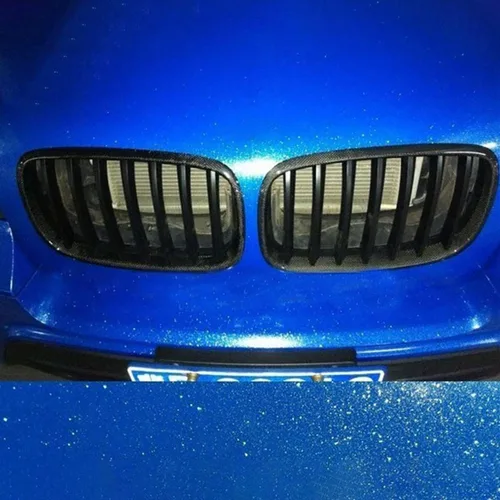 Miniatura 5 de Lámina de vinilo de alta calidad con purpurina brillante para automóvil, con burbujas libres de aire, calcomanía de vinilo para automóvil, color Azul