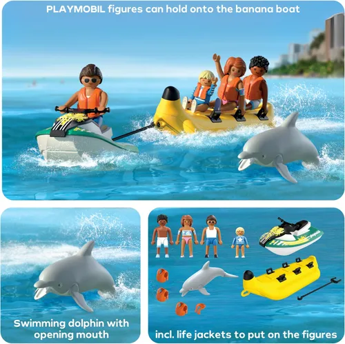 Miniatura 4 de Playmobil Viaje en Barco Banana