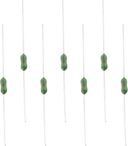 Miniatura 10 de Heyiarbeit Fusible Pico 125V 0.25A Fusible de golpe rápido para proteger comunicaciones telecomunicaciones seguro verde