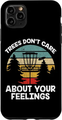 Miniatura 4 de Funda para iPhone 11 Trees Dont Care About Your Feelings Disc Golf Player Case
