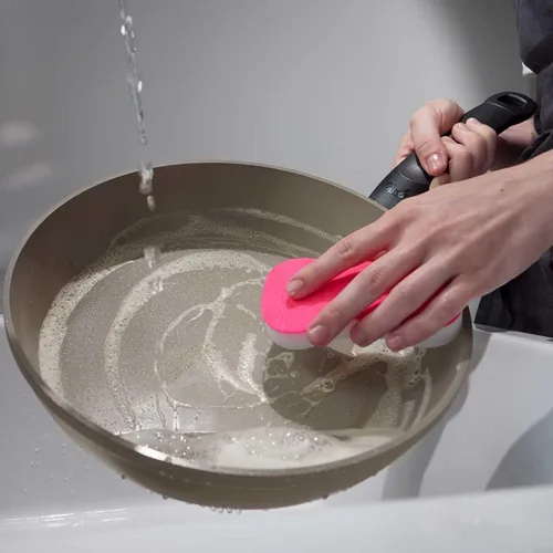 Miniatura 7 de Fissler Ceratal Comfort - Sartén antiadherente de cerámica de 8 pulgadas, gris cálido, fabricada sin PFAS