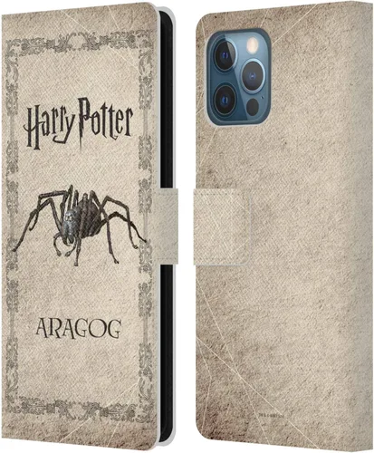 Miniatura 73 de Head Case Designs Funda de piel con licencia oficial de Harry Potter Aragog Spider Creature Chamber of Secrets II, compatible con Apple iPhone 11