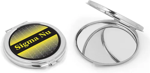 Miniatura 14 de Sigma Nu Fraternity Compact Cosmetic Double Makeup Pocket Round Portable Mirro (Sigma Nu #1)