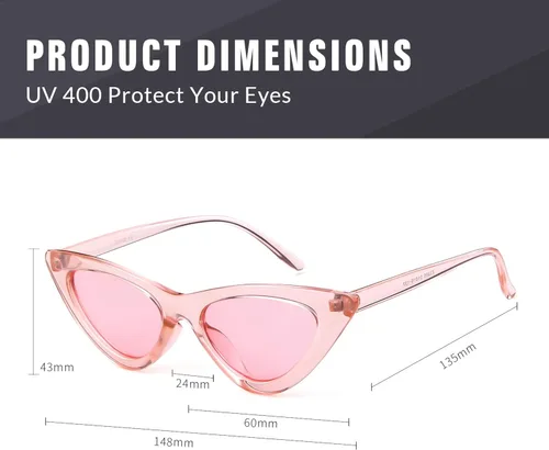 Miniatura 5 de Gifiore - Lentes de sol para mujer, diseño retro vintage