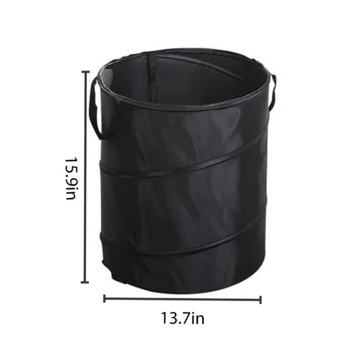 Miniatura 3 de Bote de basura plegable, botes de basura plegables, bote de basura emergente, bote de basura para campistas, para camping, plegable, ropa