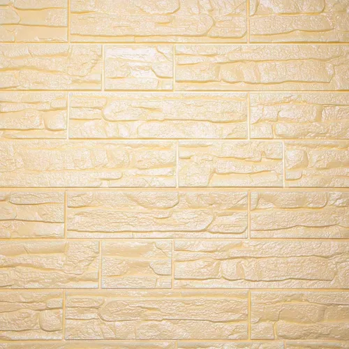 Miniatura 8 de Paneles de pared de espuma autoadhesivos 3D, cubren 5.7 pies cuadrados, adhesivos de papel tapiz de piedra de ladrillo para decoración de pared