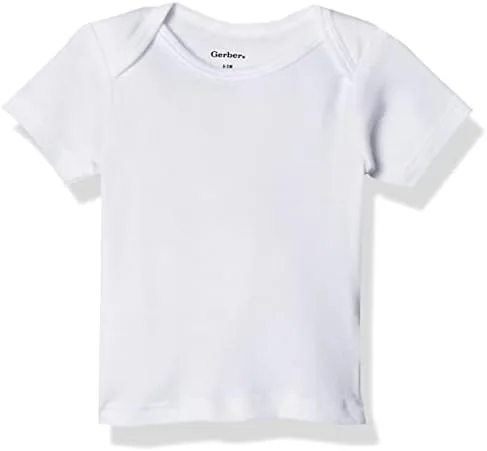 Miniatura 3 de Gerber Paquete de 3 camisetas sin cordones de manga corta para bebé niña