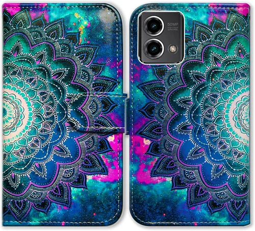 Miniatura 17 de Bcov Funda para Moto G Stylus 5G 2023, funda de piel con tapa y ranura para tarjetas y soporte para Motorola Moto G Stylus 5G 2023