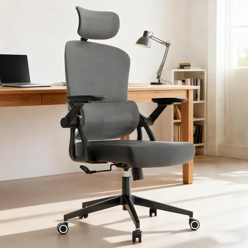 Miniatura 10 de Silla de oficina (01BLACK)