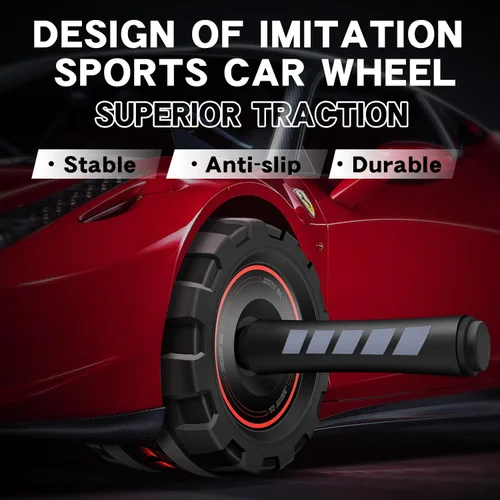 Miniatura 2 de Ab Roller Wheel,Stable Wide Wheel For Beginner,Men,Women,Abs & Core Workout Equipment For Home Gym With Knee Pad,Abdominal Wheel For Full-Body Rueda