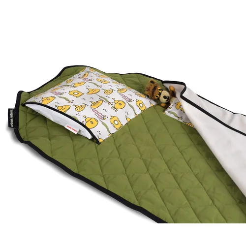 Miniatura 7 de Urban Infant Tot Cot Tapete de Siesta para Niños - Tapete de Siesta para Niños Pequeños Guardería Preescolar Cubierta de Ropa de Cama con Manta