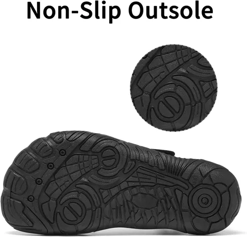 Miniatura 5 de Limberun Zapatos de agua para niños y niñas, zapatos de natación para niños, zapatos de playa para niños