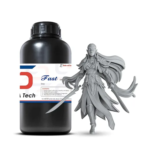Miniatura 17 de Siraya Tech Resina de impresora 3D rápida similar a ABS de 405 nm, curado UV, no frágil, alta precisión, líquido de impresión 3D, resina