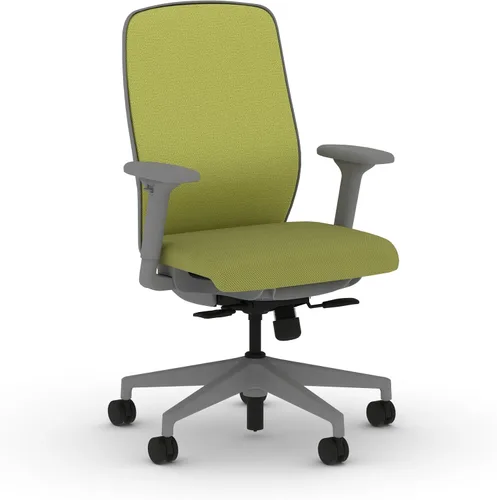 Miniatura 9 de HON Nucleus - Silla de trabajo con control avanzado de inclinación sincronizada, silla de oficina con soporte lumbar, brazos ajustables en altura