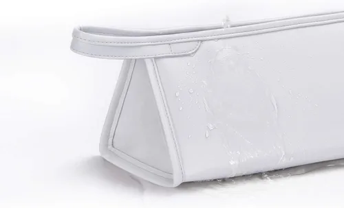 Miniatura 8 de Funda de viaje de piel sintética portátil para Dyson Airwrap Styler/Shark Airwrap, impermeable, antiarañazos, a prueba de polvo, a prueba de golpes