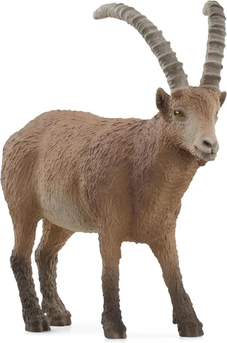 Schleich Wild Life - Figura de Capricornio de juguete de animales salvajes, niños y niños pequeños a partir de 3 años