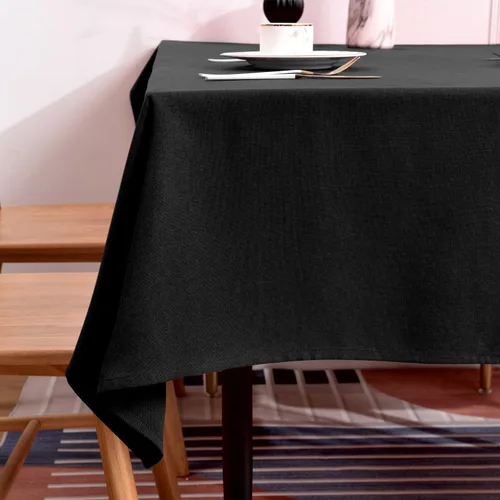 Miniatura 37 de BALCONY & FALCON Mantel Rectangular Estilo Jacquard Resistente al Agua Cubierta de Mesa para Comedor Cocina Café Fiestas y Uso al Aire Libre
