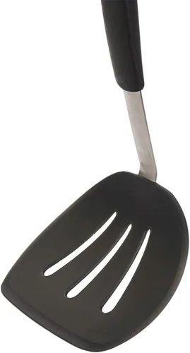 Miniatura 4 de Volteador de silicona, aleta perfecta para panqueques y volteador de huevos, espátula de goma resistente al calor ancha para alimentos grandes