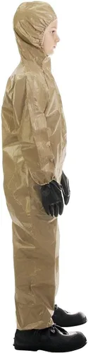 Miniatura 4 de MIRA SAFETY M MIRA Safety Suit - Overol protector desechable con capucha y puño elástico (YL)