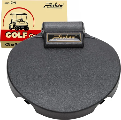 Roykaw Soporte para tarjeta de puntuación de golf con clip y portalápices para modelos EZGO TXT/RXV/Cushman/2Five/MPT/ST, reemplaza al OEM # 607925,