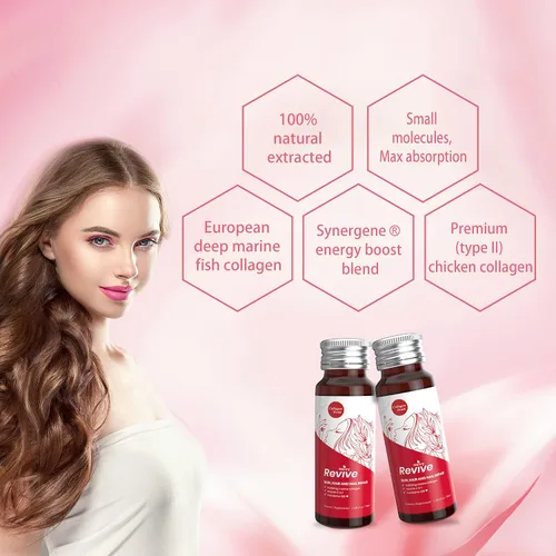 Miniatura 6 de Heivy Colágeno Líquido para Mujeres, Biotina Líquida y Colágeno para Piel Radiante, Crecimiento del Cabello, Uñas Fuertes, Soporte