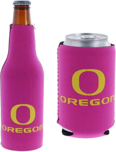 Miniatura 11 de College Team Color Logo Can & Bottle Holder Insulator Beverage Cooler Set